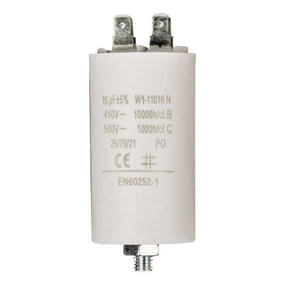 Condensatore 16uF 450V con terminale M8 Condensatore 16uF 450V con terminale M8